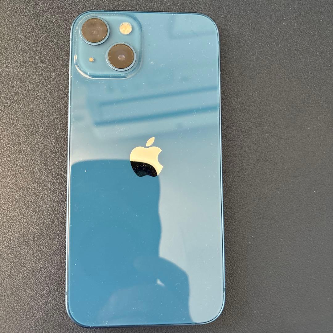 最終値下げ‼️iPhone13 128G ブルー　美品！