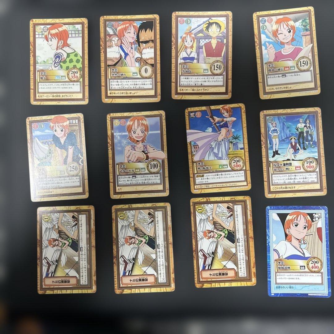 【美品】旧ワンピースカード ハイパーバトル カードダス ナミ 89枚 S05