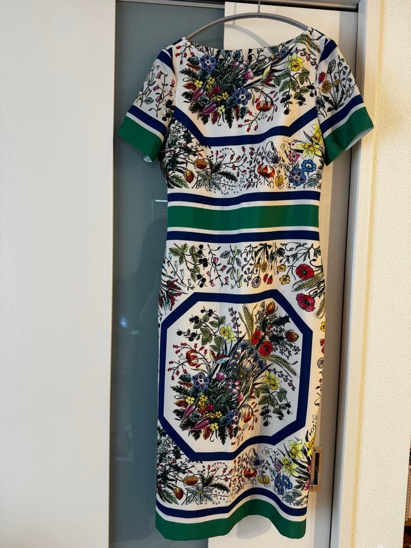 エルケイrinfarre 花柄 ミディドレス