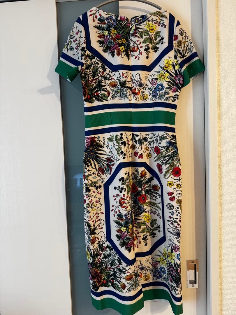 エルケイrinfarre 花柄 ミディドレス