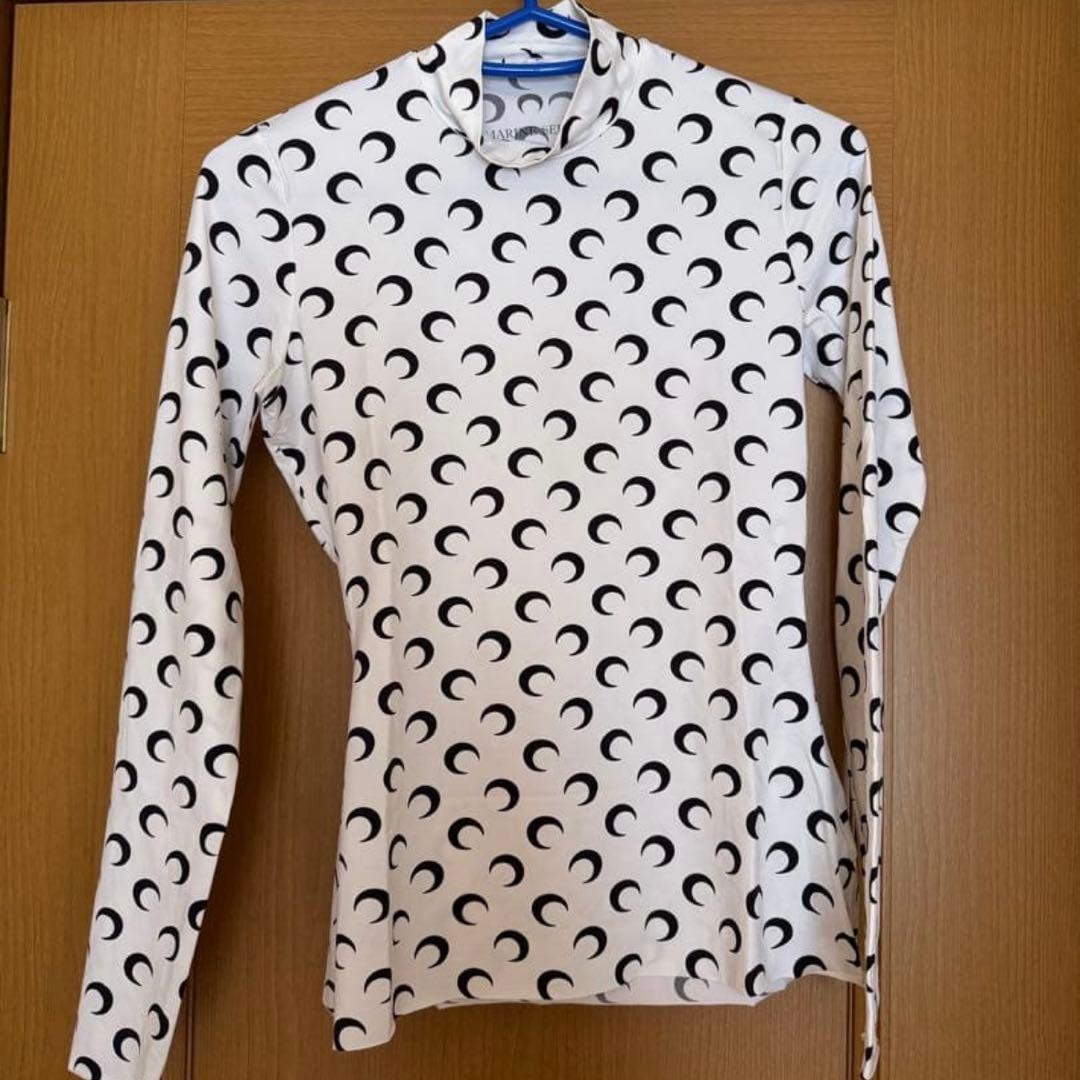 MARINE SERRE タートルネック ホワイトM正規品