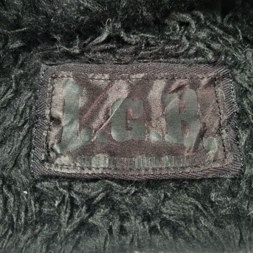 L.G.B. ルグランブルー 2重レイヤードボアビーニー ブラック Fアーカイブ