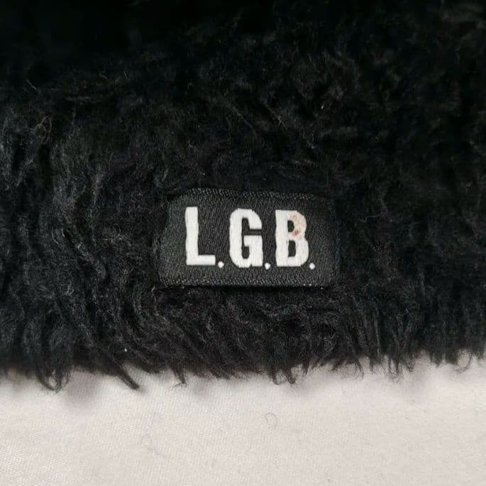 L.G.B. ルグランブルー 2重レイヤードボアビーニー ブラック Fアーカイブ