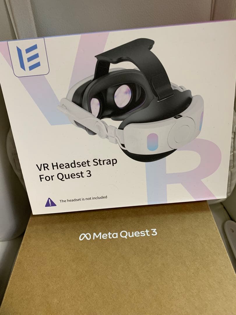 Quest3 128GB バッテリー付きヘッドストラップあり
