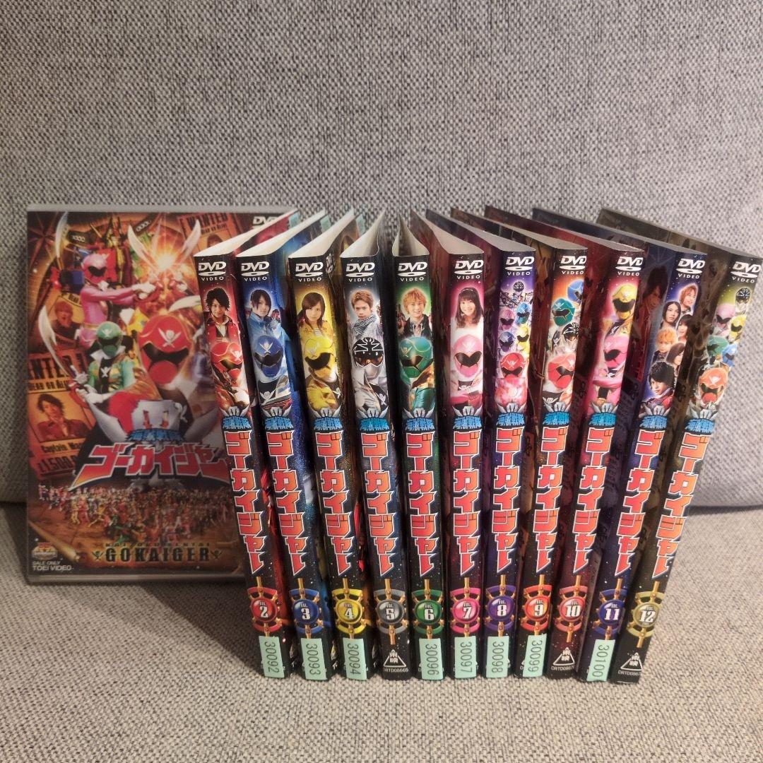 海賊戦隊ゴーカイジャーDVD全12巻セット