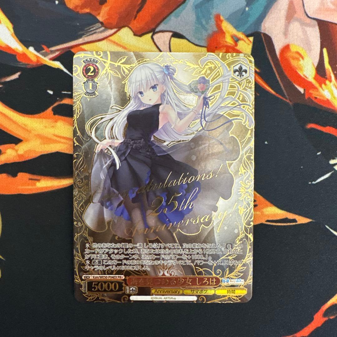 ヴァイス　サマポケ　PR/プロモ　海を見つめる少女しろは