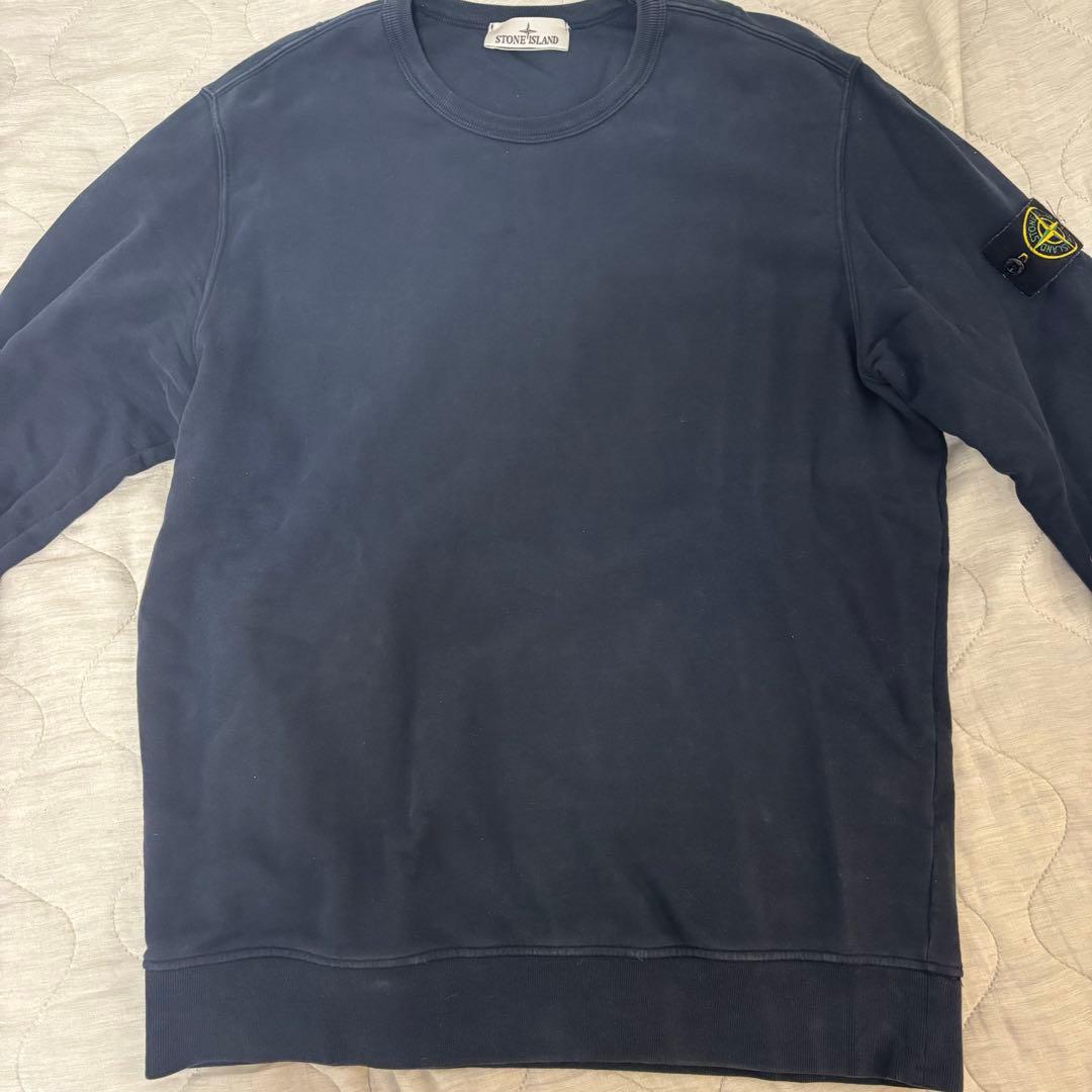 STONE  ネイビー　スウェット