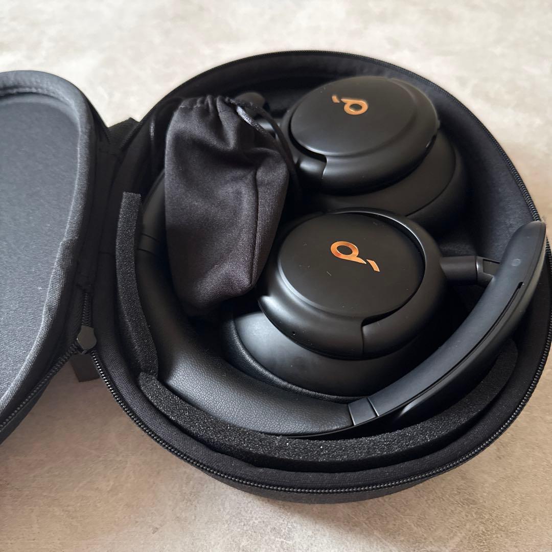 新品　Anker soundcore オーバーイヤーヘッドフォン ケース付き
