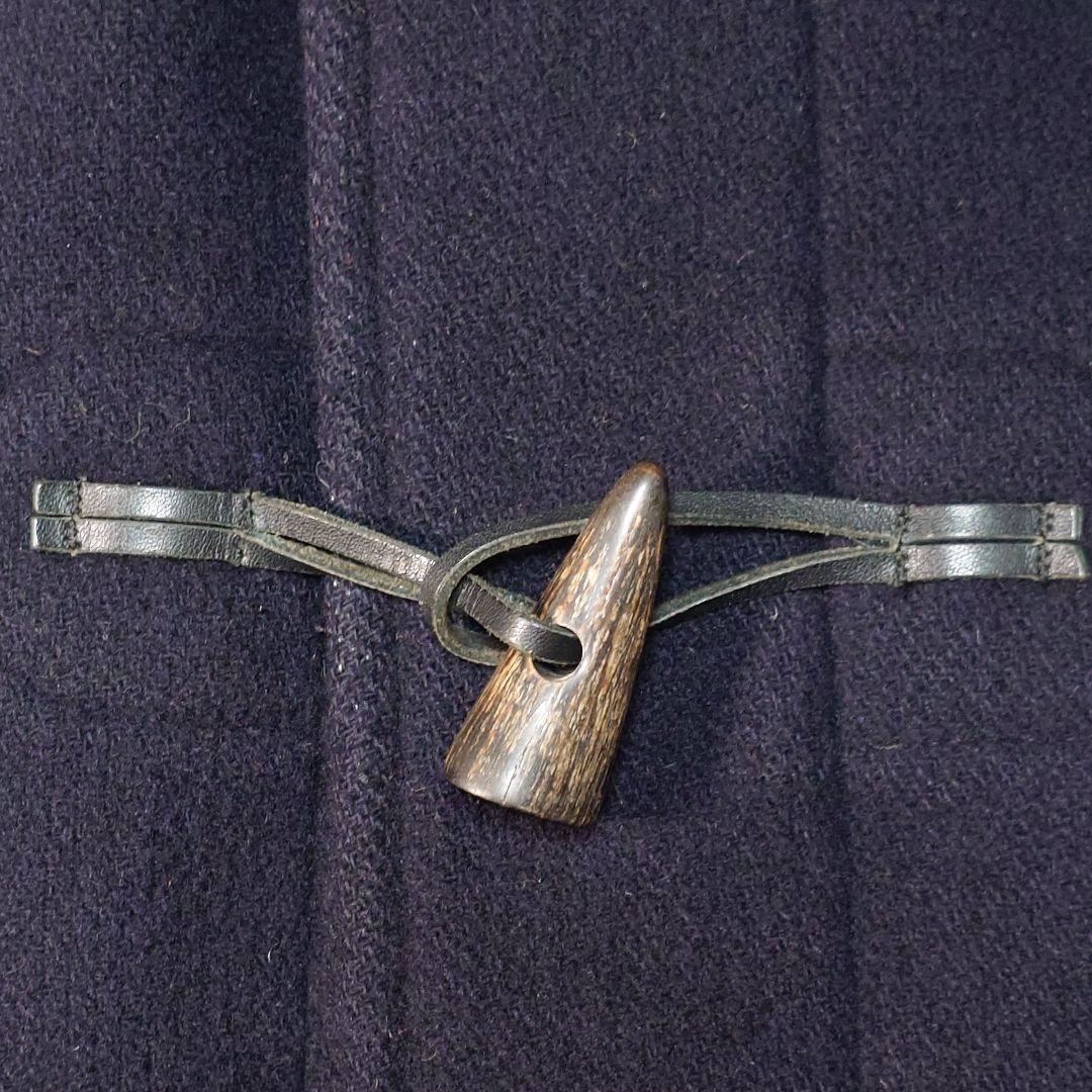 希少✨トゥモローランド ウール混 ダッフルコート 水牛トグル 英国製 ネイビー