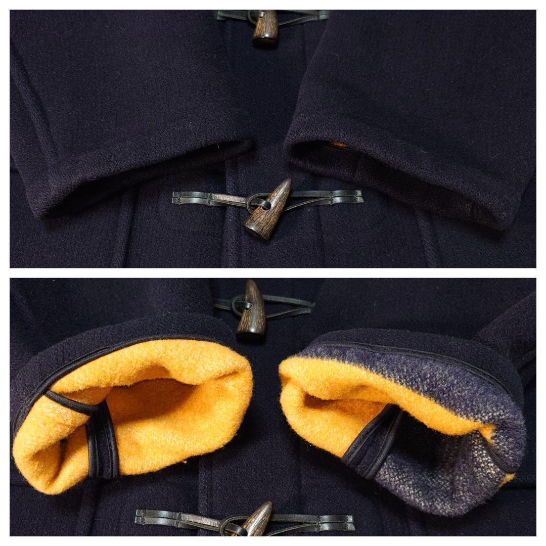 希少✨トゥモローランド ウール混 ダッフルコート 水牛トグル 英国製 ネイビー