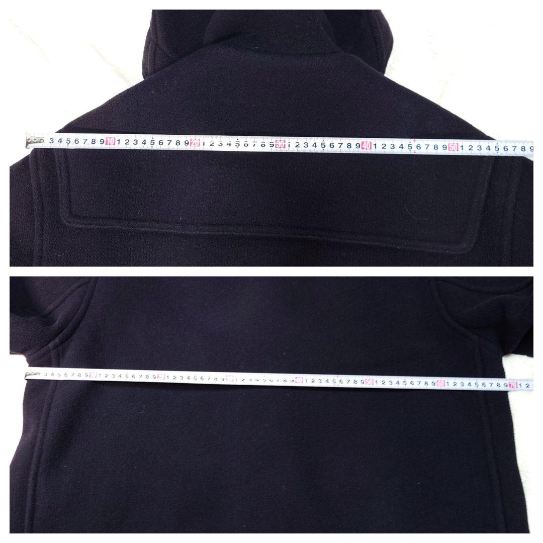 希少✨トゥモローランド ウール混 ダッフルコート 水牛トグル 英国製 ネイビー