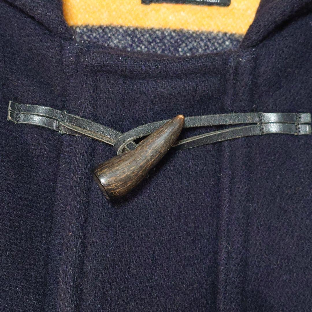 希少✨トゥモローランド ウール混 ダッフルコート 水牛トグル 英国製 ネイビー