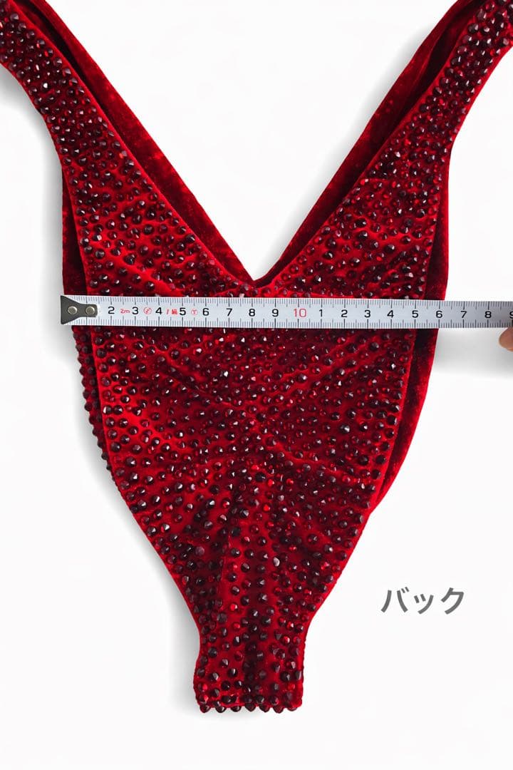 SVビキニ／JBBF対応／160cm〜165cm／ベロア／舞台映え