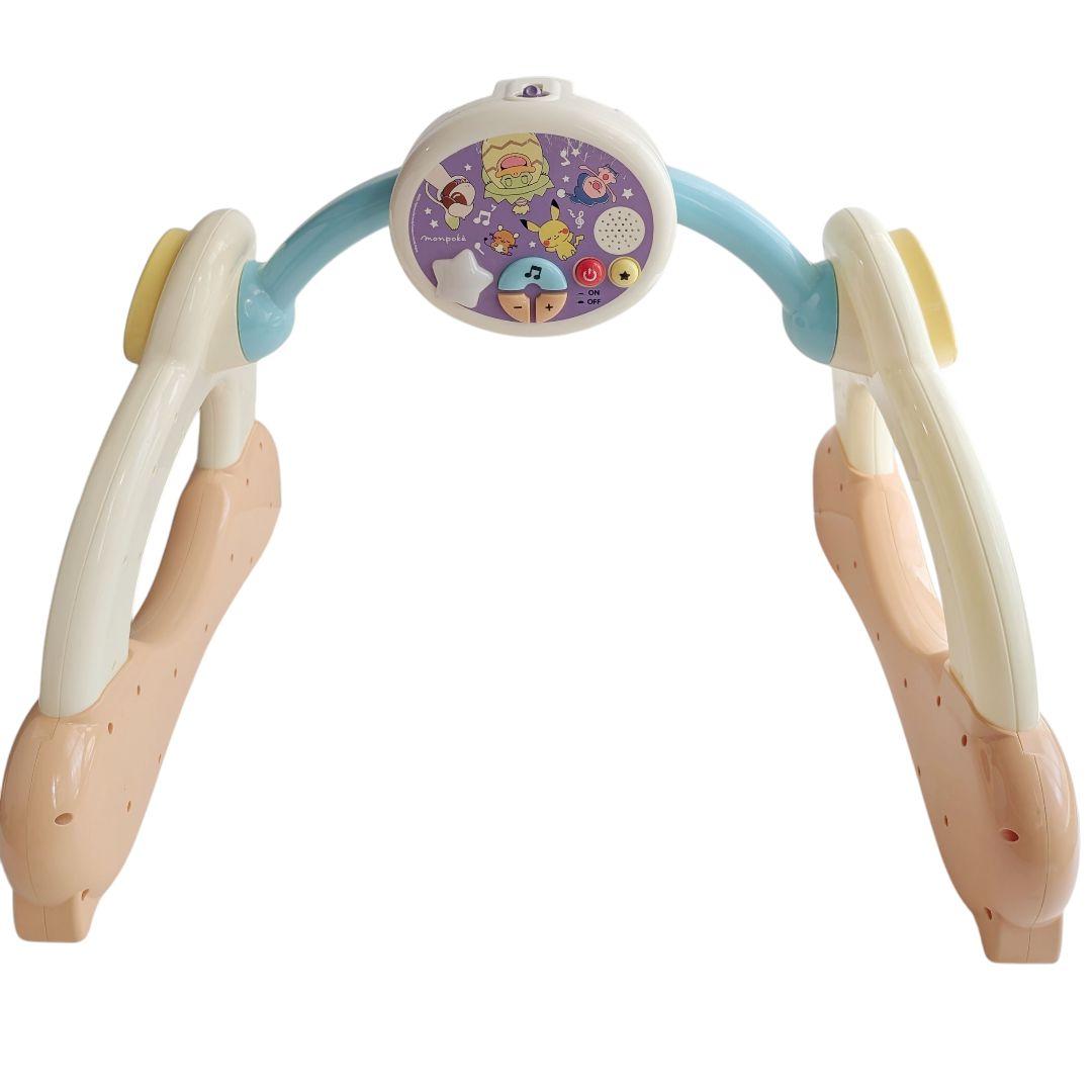 【動作確認済】モンポケ 7ステップメリージム 6060 販売終了品 音楽＆ライト