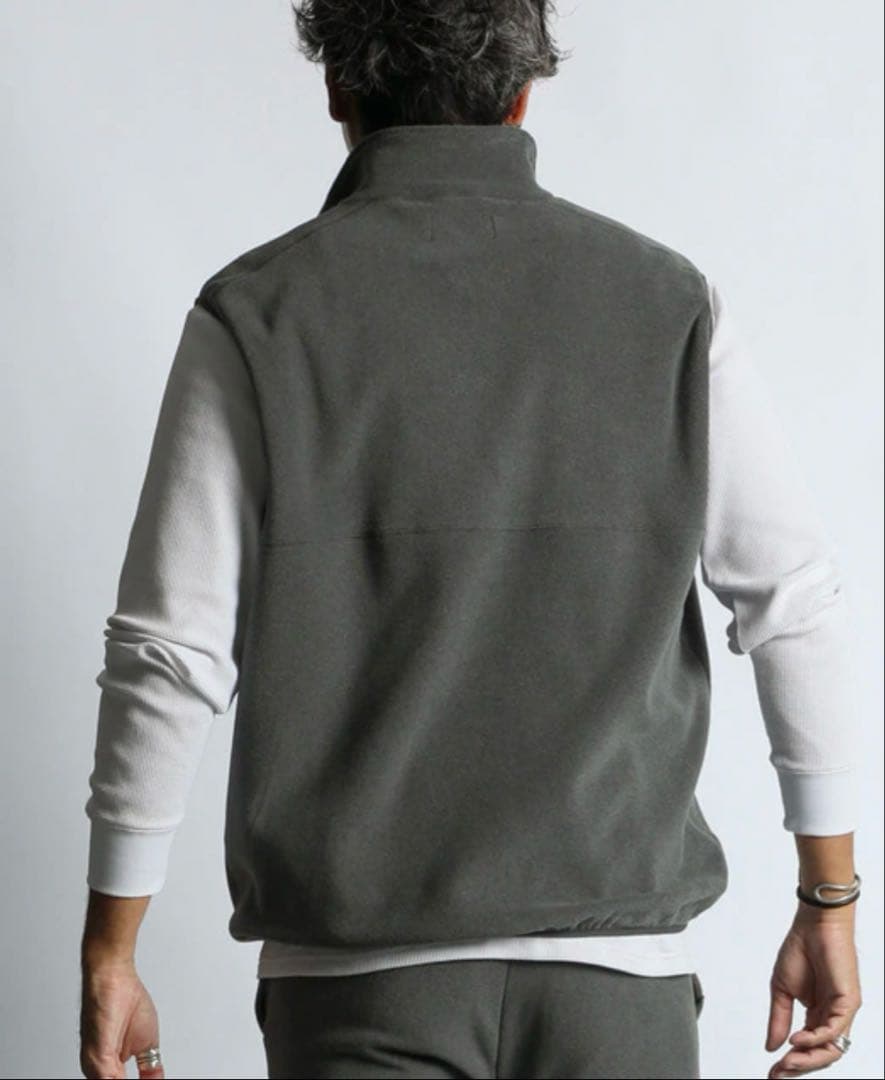 【新品】DUFFER POLARTEC フルジップベスト（L）