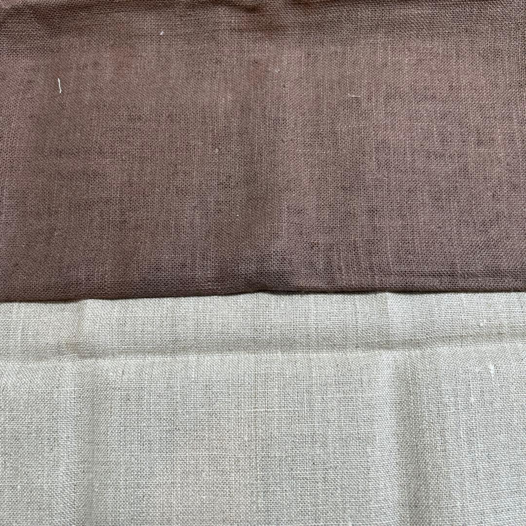 こうの早苗　プチ旅行バッグ生地提案セット② ブラウン系