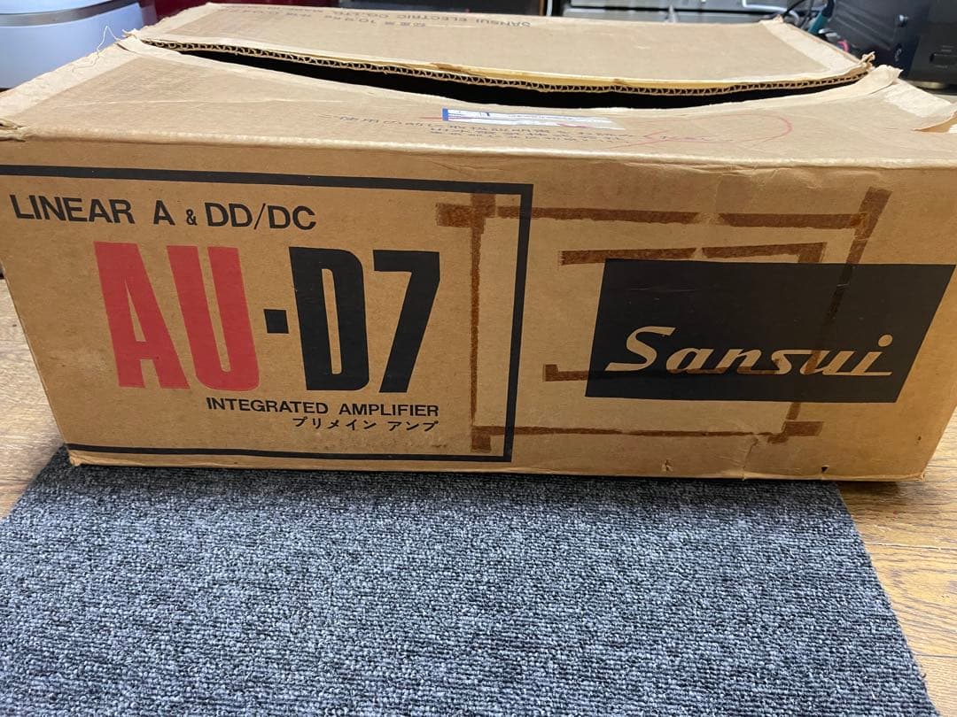 e*y様 動作品】 Sansui AU-D7 プリメインアンプ