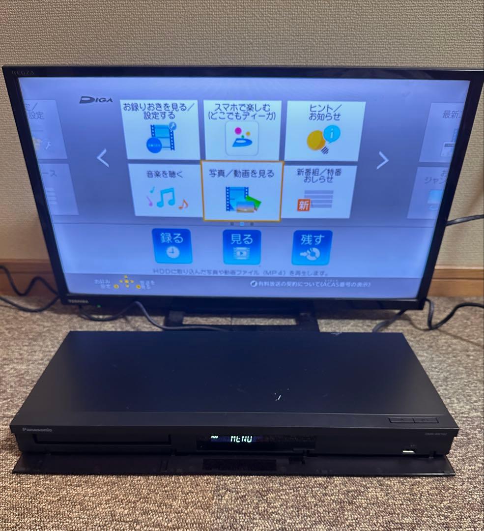 動作確認済み PANASONIC ブルーレイレコーダー DMR-4W102