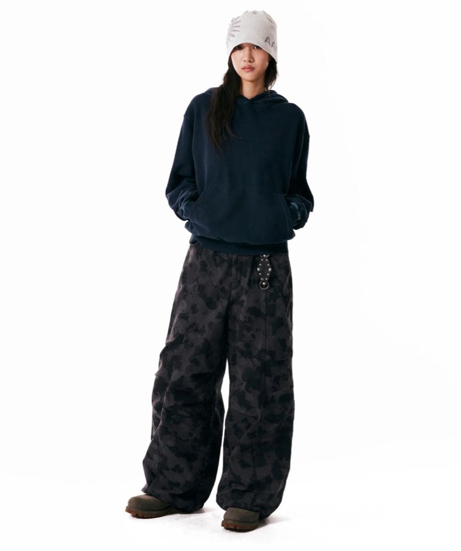 パンツ AAKAM Knee Pin-tuck Camouflage Twill 1