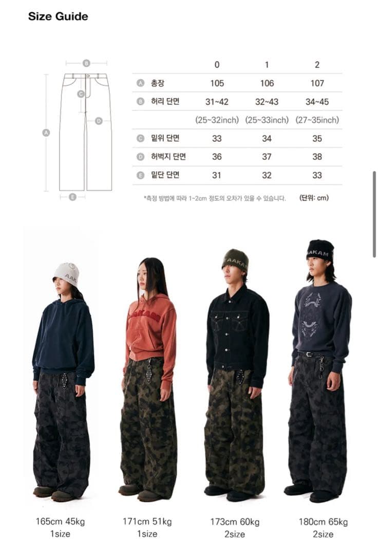 パンツ AAKAM Knee Pin-tuck Camouflage Twill 1