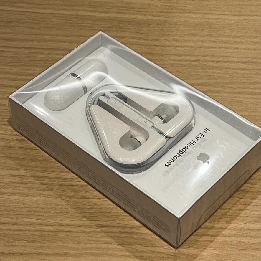 新品未開封Apple純正品In-Ear Headphonesカナル式 イヤホン