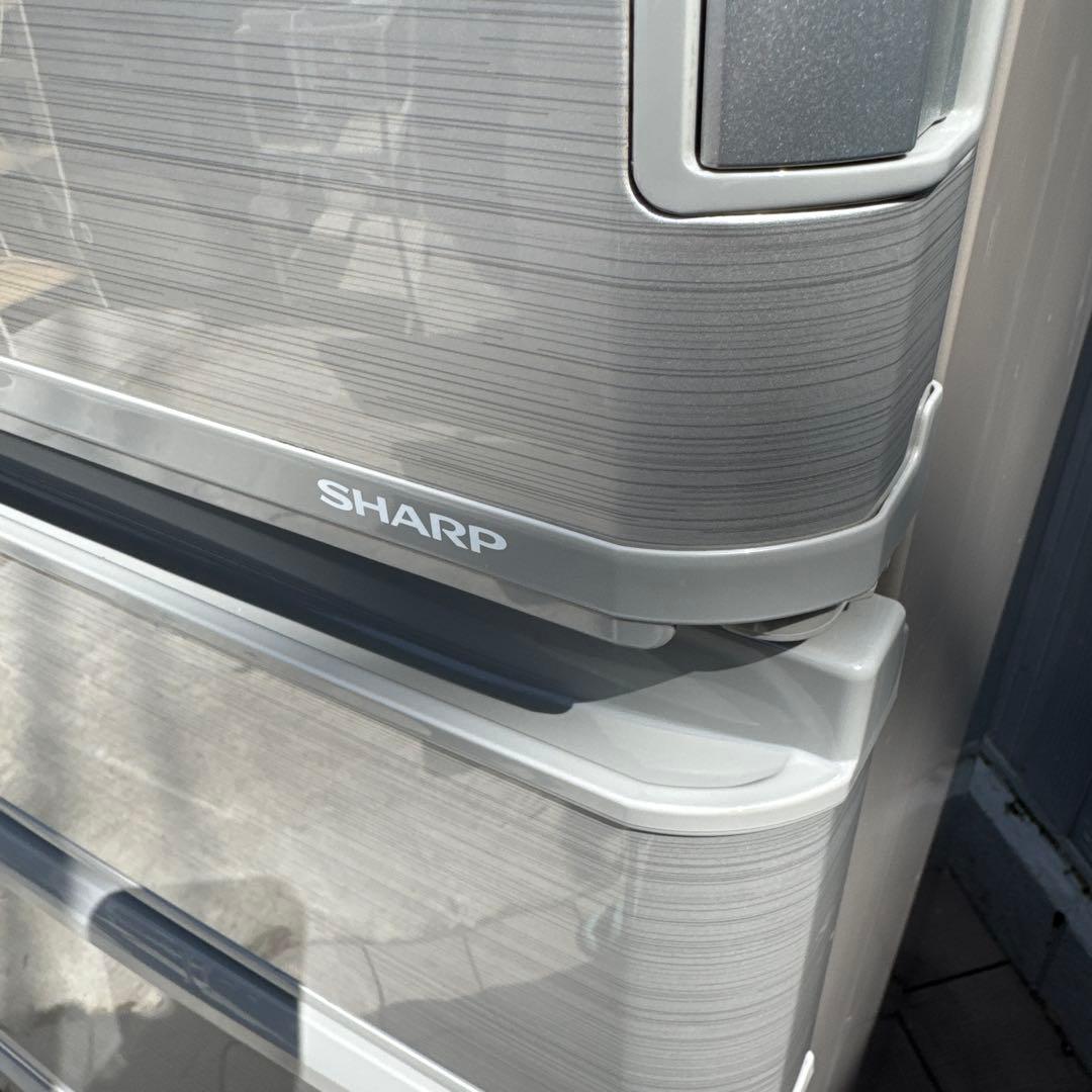 送料込 SHARP 冷蔵庫 どっちもドア プラズマクラスター搭載 412L