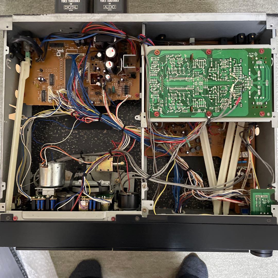 AIWA EXCELIA XK-009 ステレオカセットデッキ ジャンク品