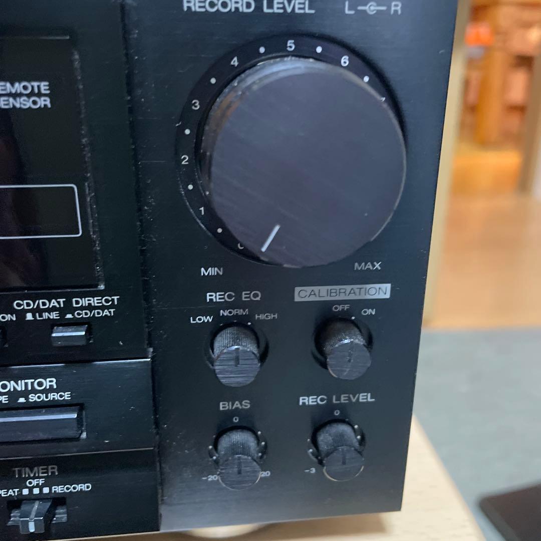 AIWA EXCELIA XK-009 ステレオカセットデッキ ジャンク品