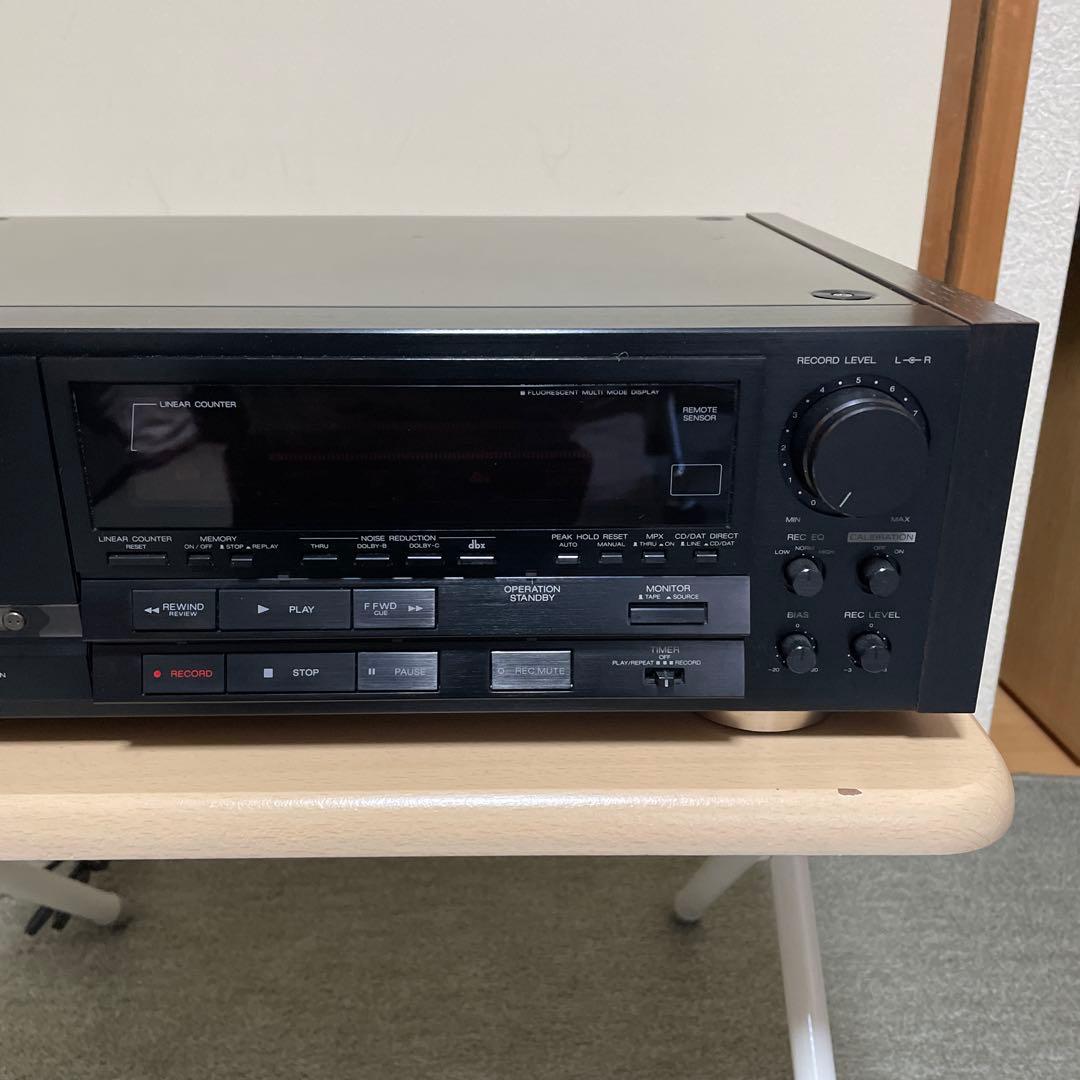 AIWA EXCELIA XK-009 ステレオカセットデッキ ジャンク品