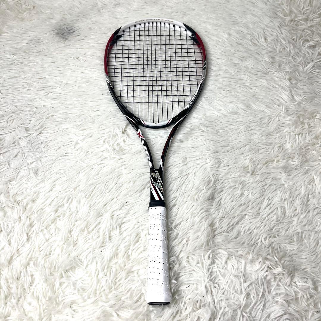 【美品】ミズノ XYST TT 0U ソフトテニス ラケット MIZUNO 前衛