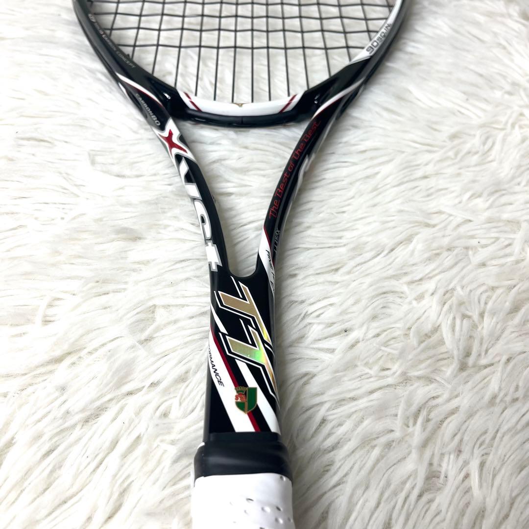 【美品】ミズノ XYST TT 0U ソフトテニス ラケット MIZUNO 前衛
