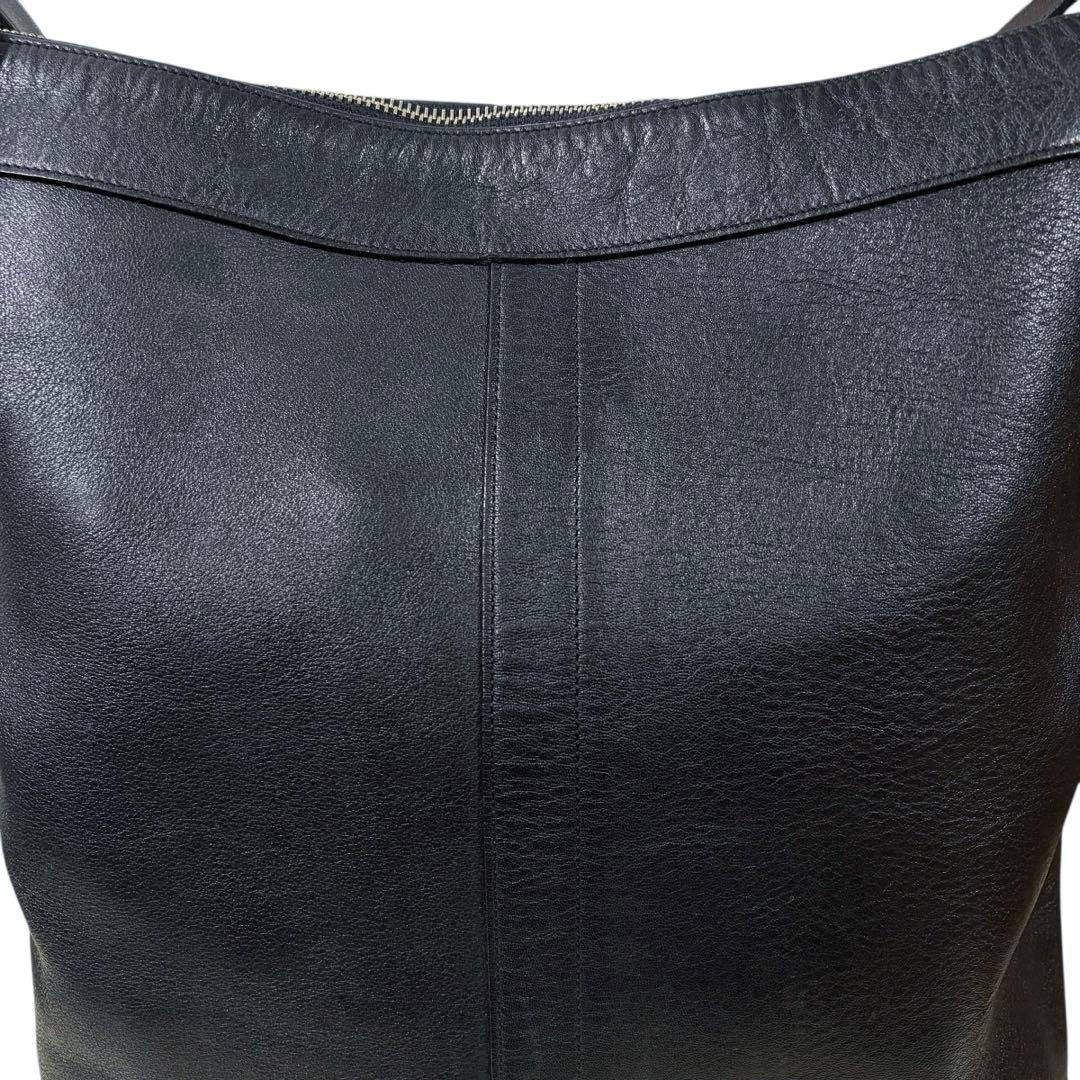 【希少 美品】オールドコーチ 9177 黒 ショルダーバッグ A4可　ブラック