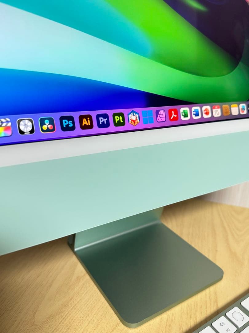 美品 Apple iMac 24インチ 指紋認証＋CAD&3D設計