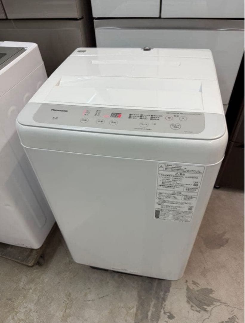 【高年式】 2023年式 5kg Panasonic 洗濯機 NA-F5B1