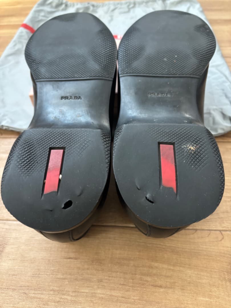 Prada メンズローファー 保存袋付き