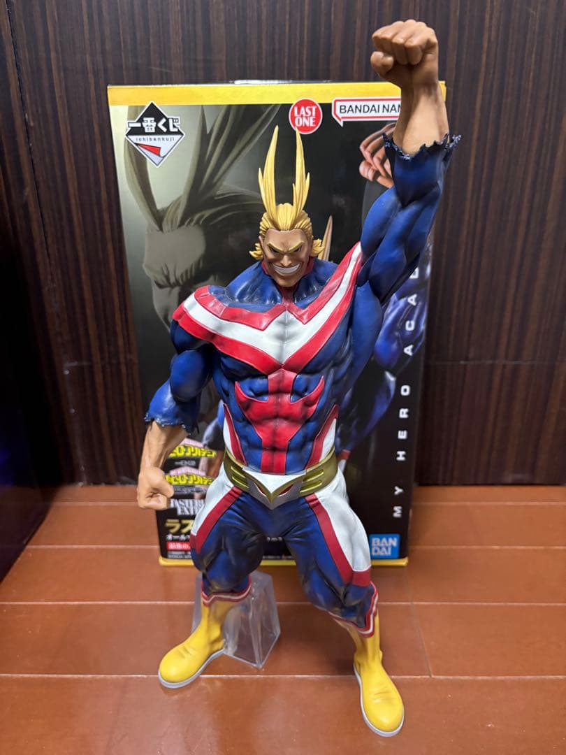 ヒロアカ　一番くじ　相反する思い　ラストワン賞　オールマイト