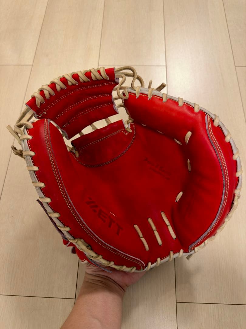 ZETT プロステイタス 軟式キャッチャーミット（小林モデル）ゴリスポ型付け