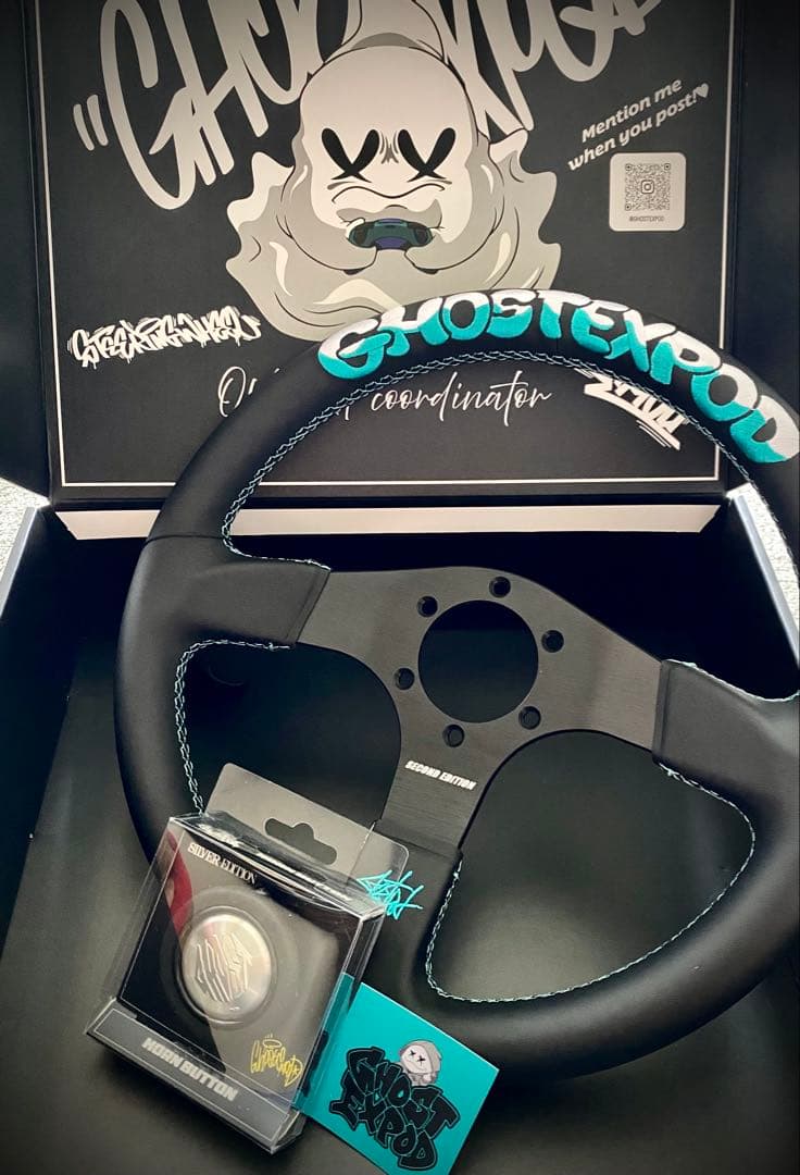 GHOST EXPOD ステアリング Tiffany[2nd]フラット