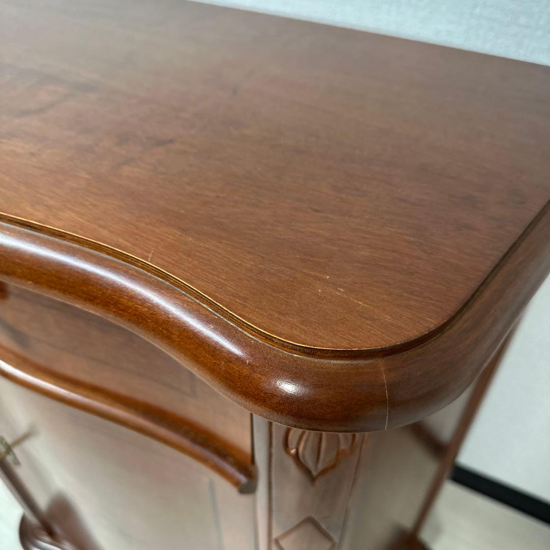 イタリア製 象嵌細工 アンティークスタイル コンソール キャビネット※i4※