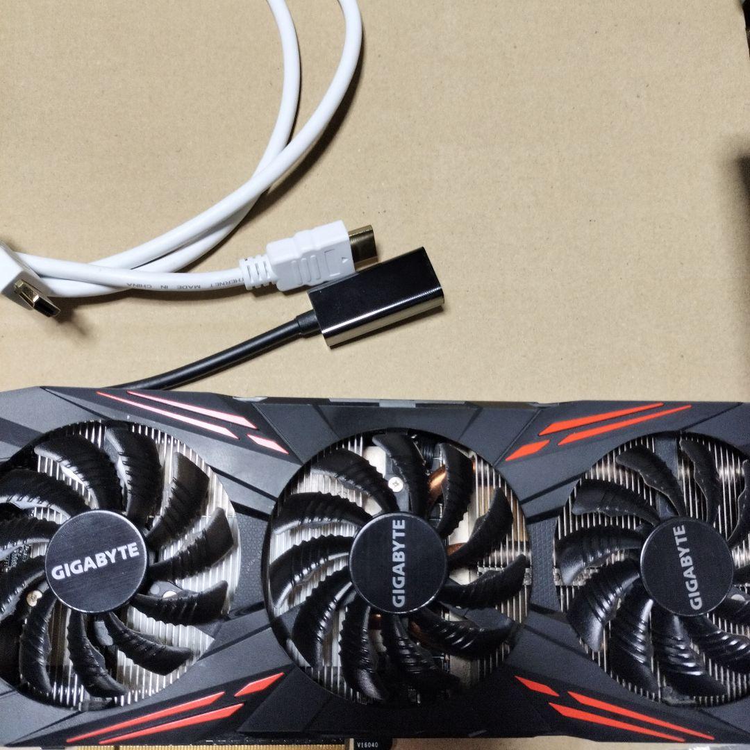 Geforce GTX 1080 グラボ GIGABYTE DP HDMI