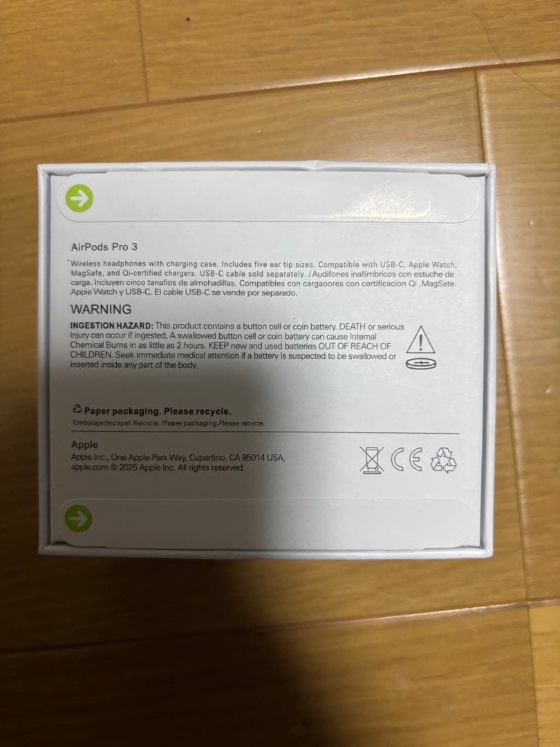 イヤホン Air pods pro3