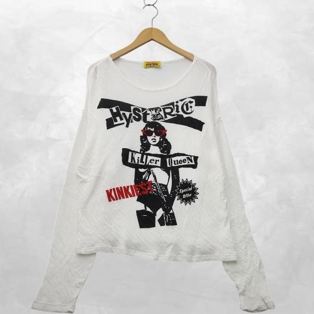 ヒステリックグラマー 25AW スペシャルオファー プルオーバー カットソー F