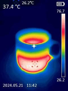 サーモグラフィーカメラ　UTi120S
