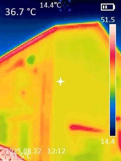 サーモグラフィーカメラ　UTi120S