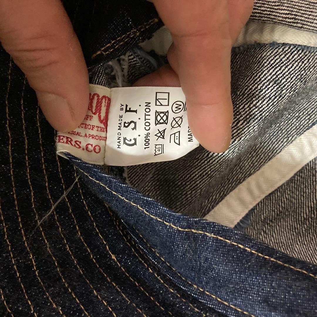 ワンピースオブロック 別注大戦デニム アーミーハット