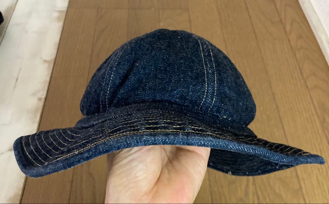 ワンピースオブロック 別注大戦デニム アーミーハット