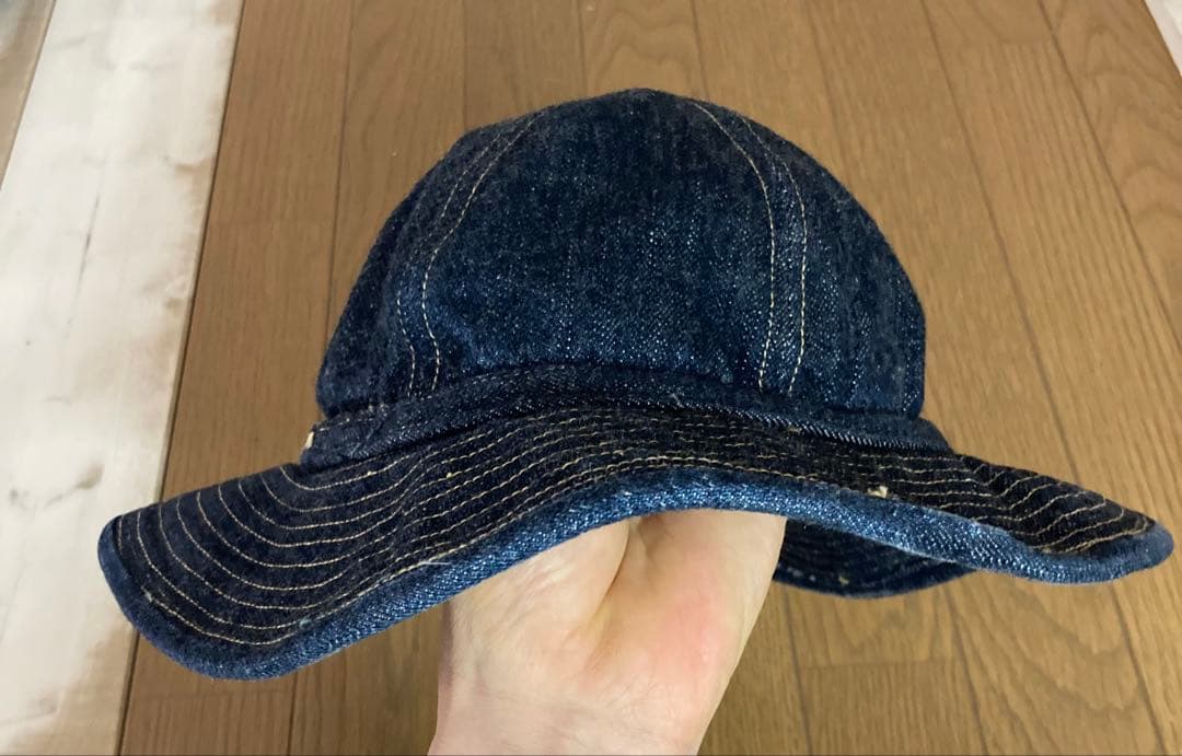 ワンピースオブロック 別注大戦デニム アーミーハット