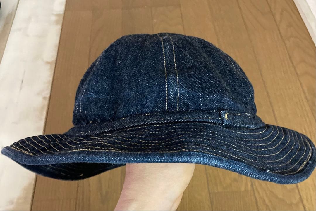 ワンピースオブロック 別注大戦デニム アーミーハット