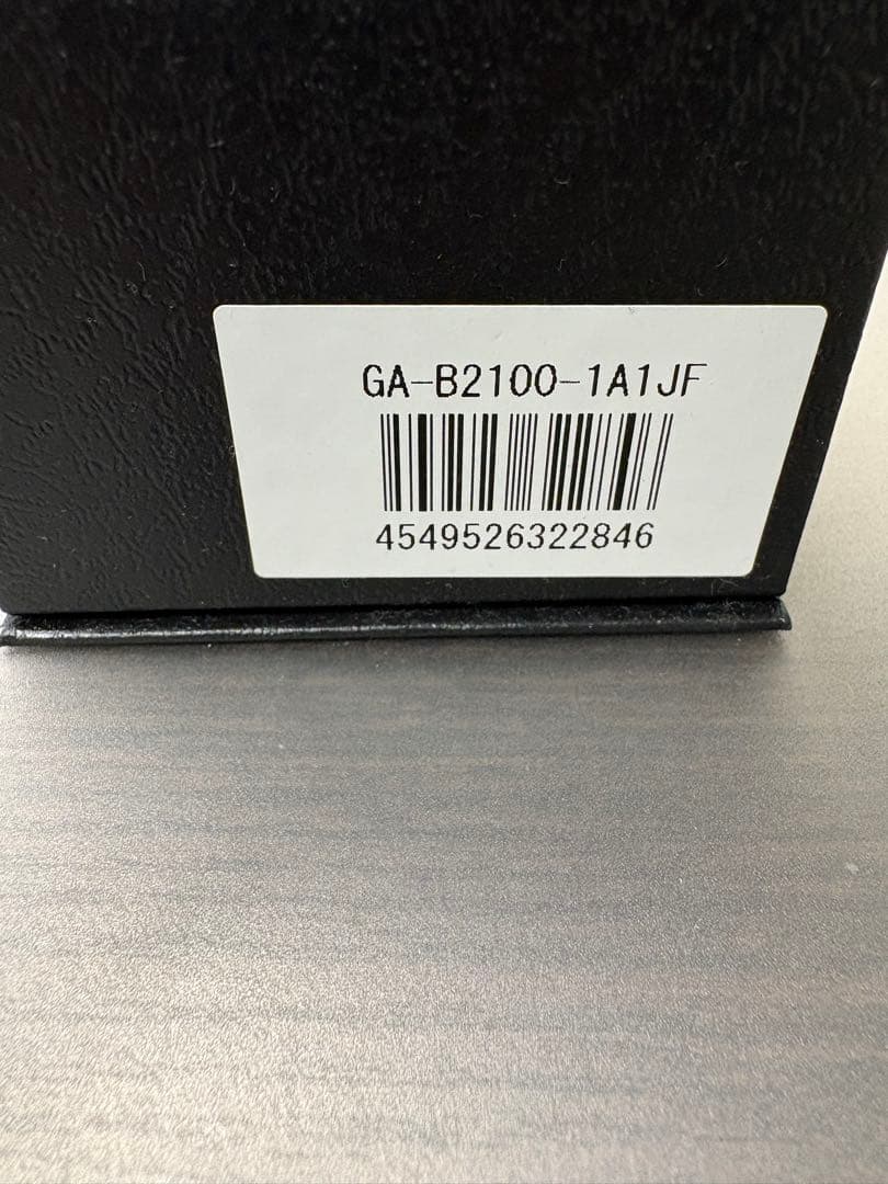 ジーショックG-SHOCK GA-B2100-1A1JF メンズ ブラック