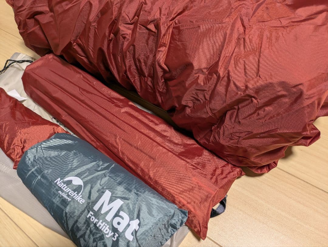 Naturehike Hiby3 3人用テント　ハイビー3 グランドシート付き